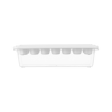 Inochi Kari 21 Slot Creative Ice Tray with Lid and Storage Box - Pearl White