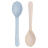 Inochi Amori 4pc Spoons Set - Milky Orange & Light Blue & Light Pink & Tea Green