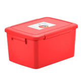 Inochi Notoro Multi-Purpose KIds Storage Box with Handle & Lid - Red (47x35x25cm)