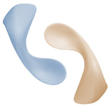 Inochi Amori 2pc Training Spoons Set - Milky Orange & Light Blue