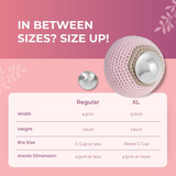 Silverette Silver Nursing Cups - Regular