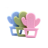 Babyjem Cactus Teether - Blue - Laadlee