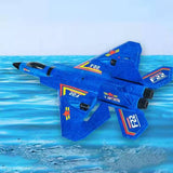 Stem 2.4G Remote Control Fighter Jet - Blue