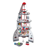 Hape Wooden Four-Stage Rocket Ship - 20Pcs