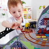 Hape Wodden Mighty Mountain Mine Railway Set- 32Pcs