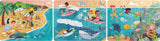 Hape 3-In-1 Ocean Friends Puzzle With Cotton Bag