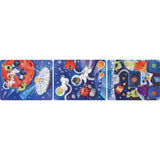Hape 3-In-1 Space Adventure Puzzle With Cotton Bag