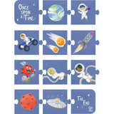 Hape 3-In-1 Space Adventure Puzzle With Cotton Bag
