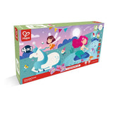 Hape 4-In-1 Fairytale Puzzle With Cotton Bag