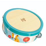 Hape 4-in-1 Ukulele Wooden Music Set Includes Ukulele Tambourine Castanets Maracas - 4pcs