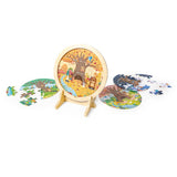 Hape 4 Seasons Layer Educational Puzzle With Stand - 25Pcs