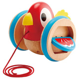 Hape Baby Bird Pull-Along Toy - Bright Colors