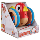 Hape Baby Bird Pull-Along Toy - Bright Colors