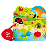 Hape Baby's Bug-Themed Educational Wooden Book