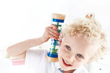 Hape Beaded Raindrops Rainmaker Shake & Rattle Activity Toy - Blue