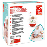 Hape Egg-Shaped Wooden Bell Rattle