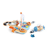 Hape Green Planet Explorers Ben'S Eco Catamaran - 18Pcs