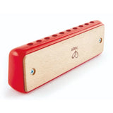 Hape Wooden Blues Harmonica - 10 Hole