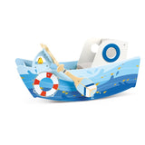 Hape Captain'S Rocking Boat Ride On Toy