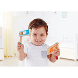 Hape Wooden Cheer-along Noisemakers - Blue