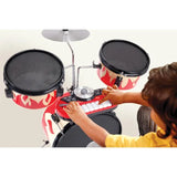 Hape Cool Beats Drum Set With Piano Keyboard and Stool