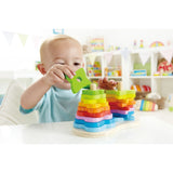 Hape Double Rainbow Stacker Playset