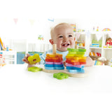 Hape Double Rainbow Stacker Playset