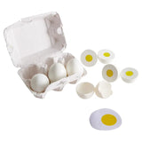 Hape Egg Carton Play Food Set