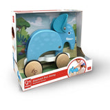 Hape Elephant Pull Along Wooden Toddler Toy