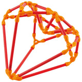 Hape Flexistix Stem Building Creative Construction Kit - 66Pcs