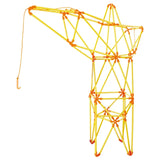 Hape Flexistix Truss Crane Bamboo Construction Kit - 93Pcs