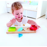 Hape Geometry Wooden Puzzle - 7Pcs