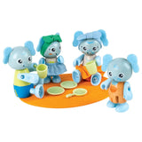 Hape Elephant Family Includes Little Critters Toy Figurines