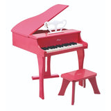 Hape Happy Wooden Grand Piano With 30-Key- Pink