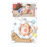 Hape Hook N' Look Snail Toy For Stroller And Baby Bed