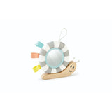 Hape Hook N' Look Snail Toy For Stroller And Baby Bed