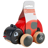 Hape Ladybug Pull-Along Toy - Multicolour