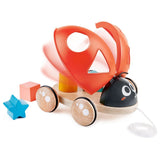 Hape Shape Sorter Ladybug - Red