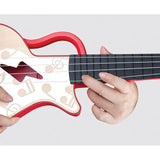 Hape Learn with Lights Ukulele - Red