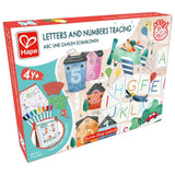 Hape Letters And Numbers Tracing Stencils