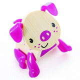 Hape Wooden Mini Mals Pig - Pink