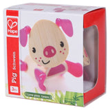 Hape Wooden Mini Mals Pig - Pink