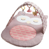 Hape Owl Bed Oscar Cotton-Made Soft Blanket And Foldable Design Mat Set