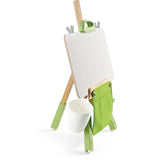 Hape Portable Bamboo Easel With Accessories- 14Pcs