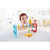 Hape Wooden Rainbow Pounder With Hammer
