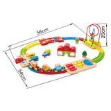 Hape Rainbow Puzzle Railway