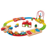 Hape Rainbow Puzzle Railway