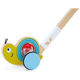 Hape Snail Push Pal Wooden Baby Walker