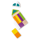 Hape Space Monster Stacking Blocks - 50Pcs