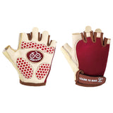 Hape Sports Fingerless Bike Gloves Ages 3Y-6Y - Red